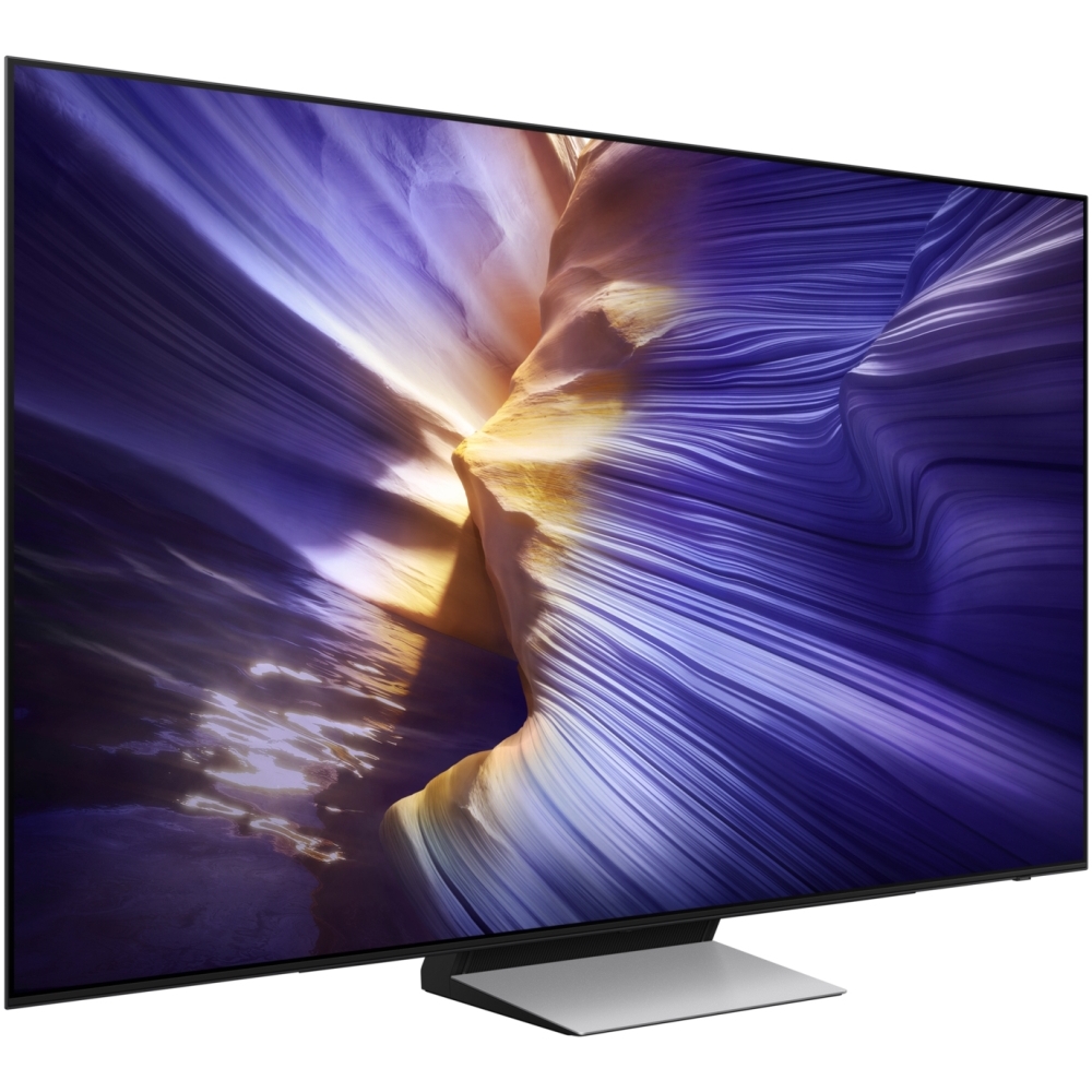 Samsung QE65S90FATXXU 65" OLED Smart Television, 4K Ultra HD, Black, F Rated