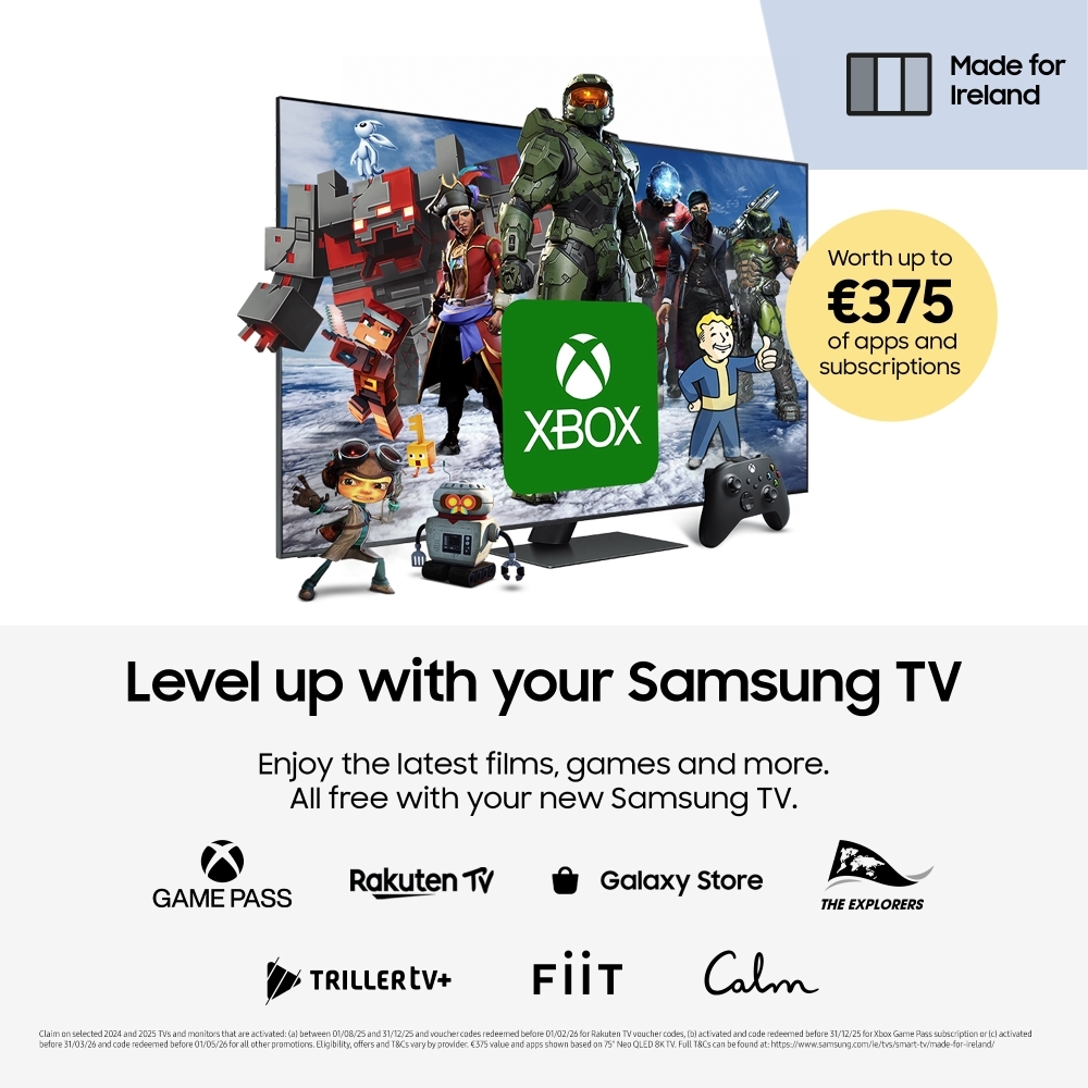 Samsung QE75QN900FTXXU 75" Neo QLED Smart Television, 8K Ultra HD, Black, G Rated