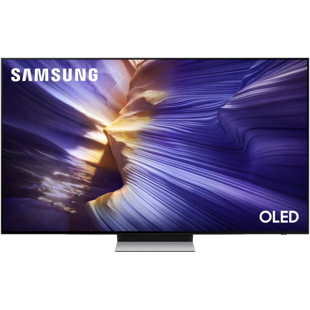Samsung QE83S90FAEXXU 83" OLED Smart Television, 4K Ultra HD, Black, F Rated