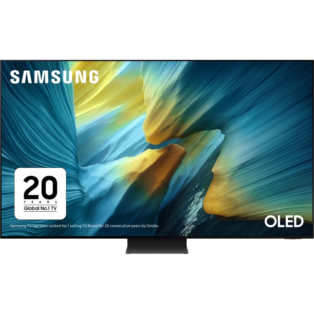 Samsung QE83S95FAEXXU 83" OLED Smart Television, 4K Ultra HD, Black, G Rated