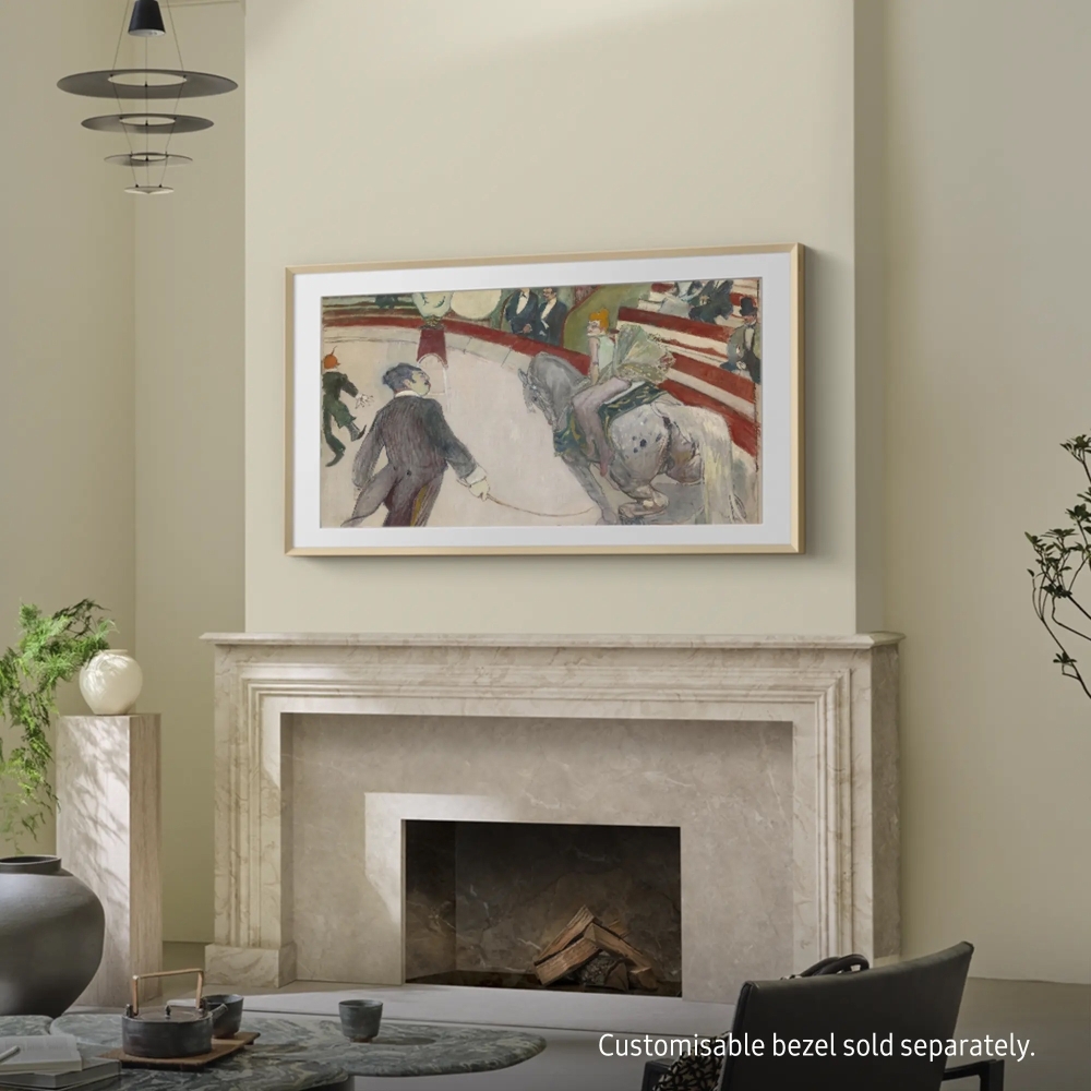 Samsung QE85LS03FWUXXU 85" Neo QLED Smart Television, 4K Ultra HD, Black, G Rated