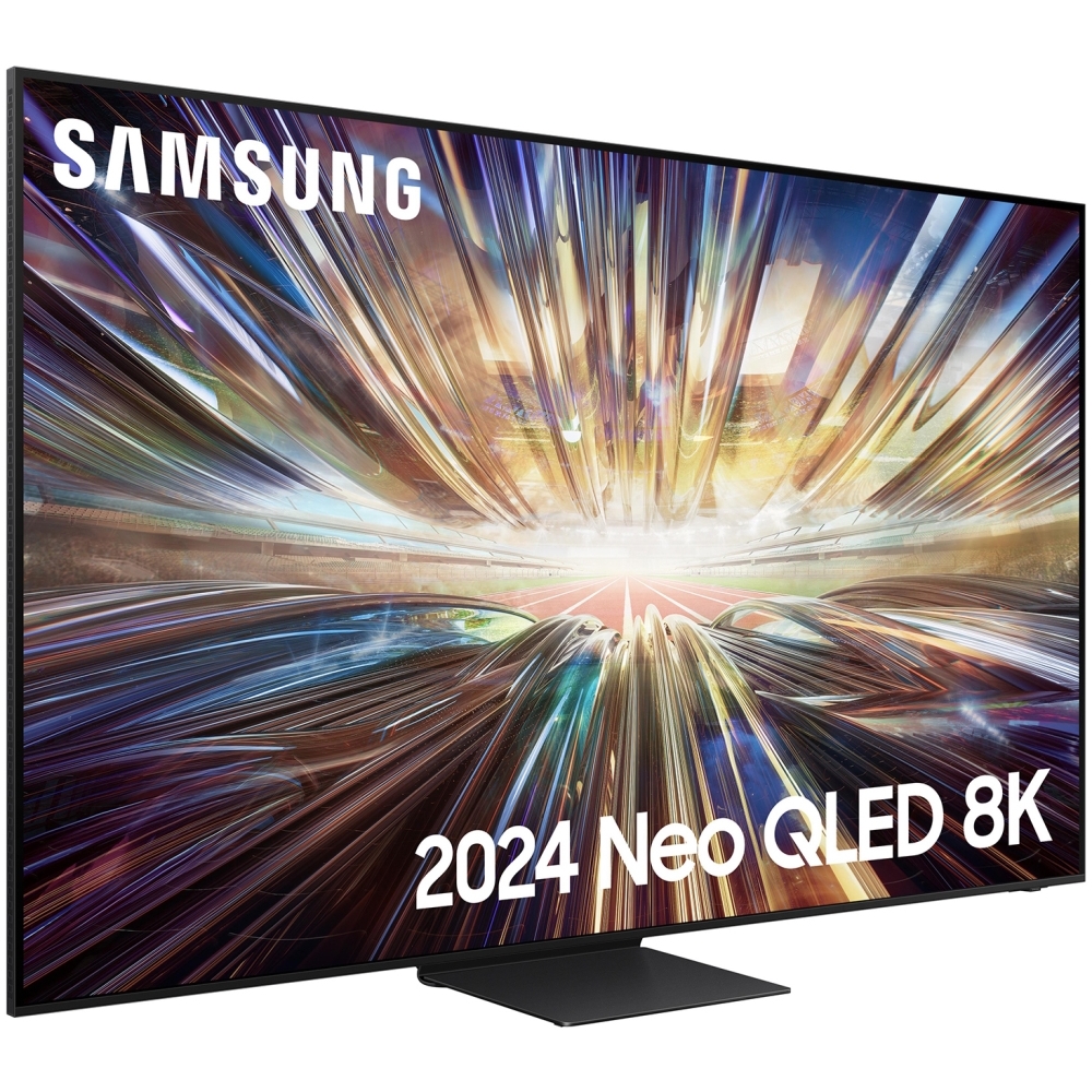 Samsung QE85QN800DTXXU QN800D 85" Neo QLED 8K HDR Smart TV, 8K Ultra HD, Black, G Rated Marks
