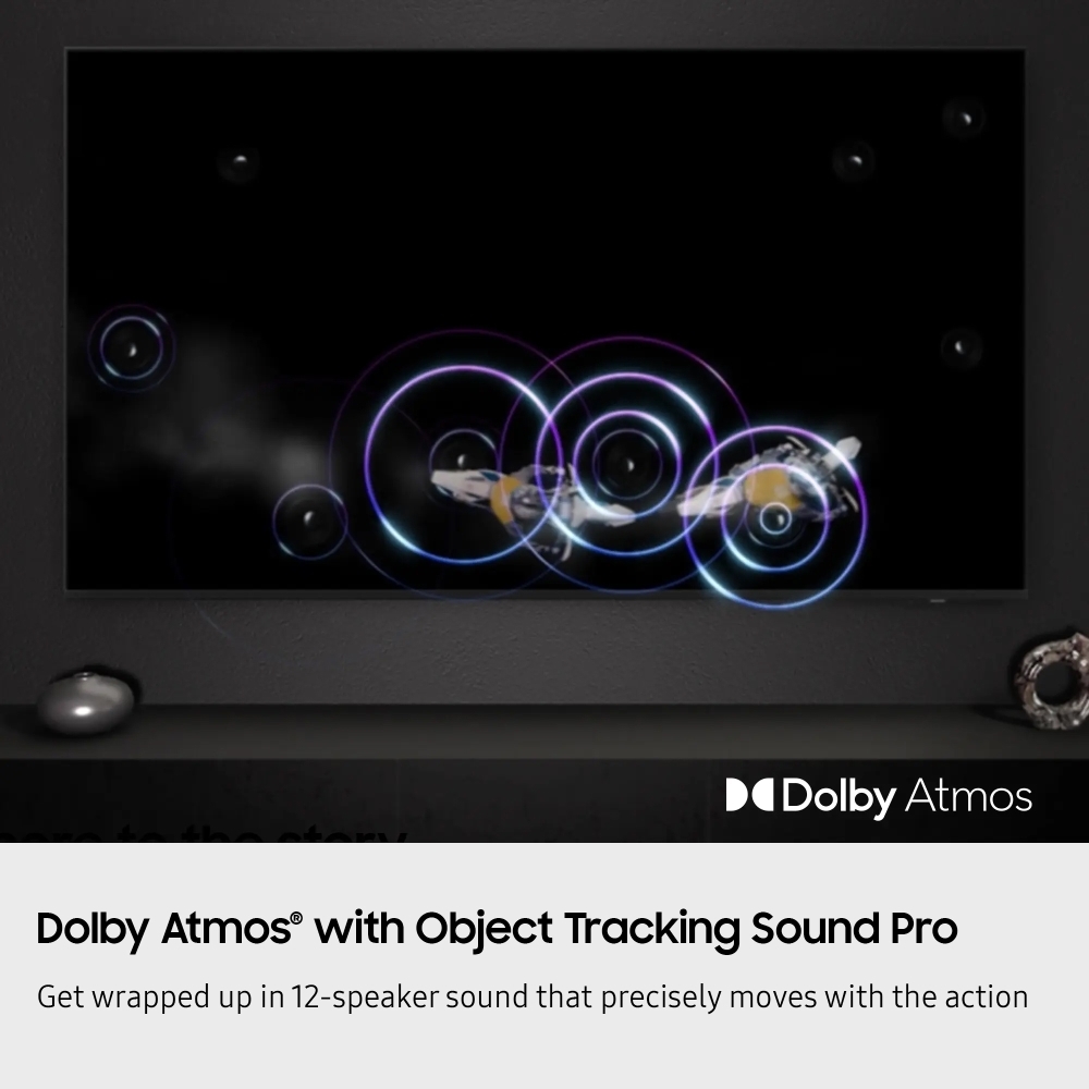 Samsung QE85QN900FTXXU 85" Neo QLED Smart Television, 8K Ultra HD, Black, G Rated