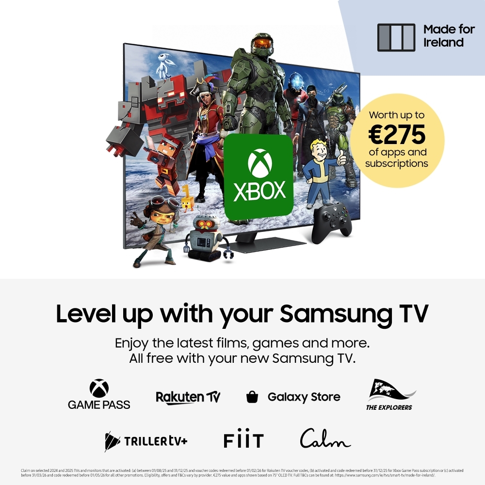 Samsung QE98QN90FATXXU 98" Neo QLED Smart Television, 4K Ultra HD, Black, E Rated