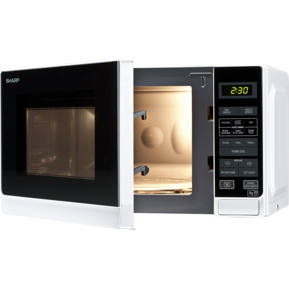 Sharp R272WM Microwave, White