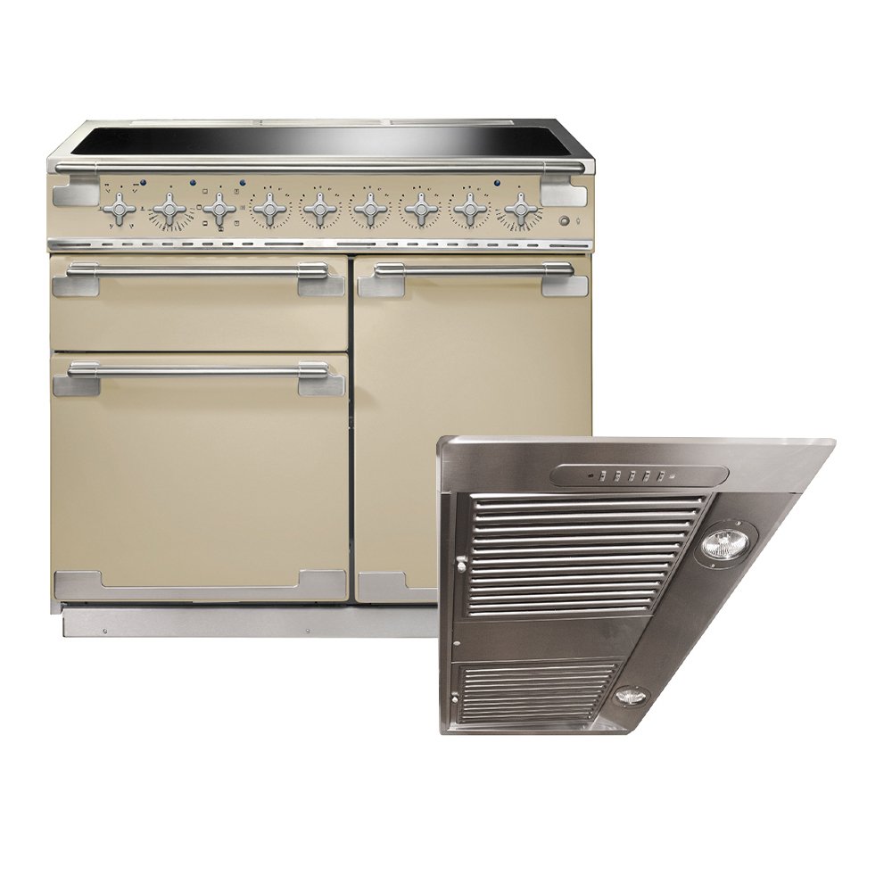 Rangemaster Elise Induction Range Cooker & Hood Pack, A Rated