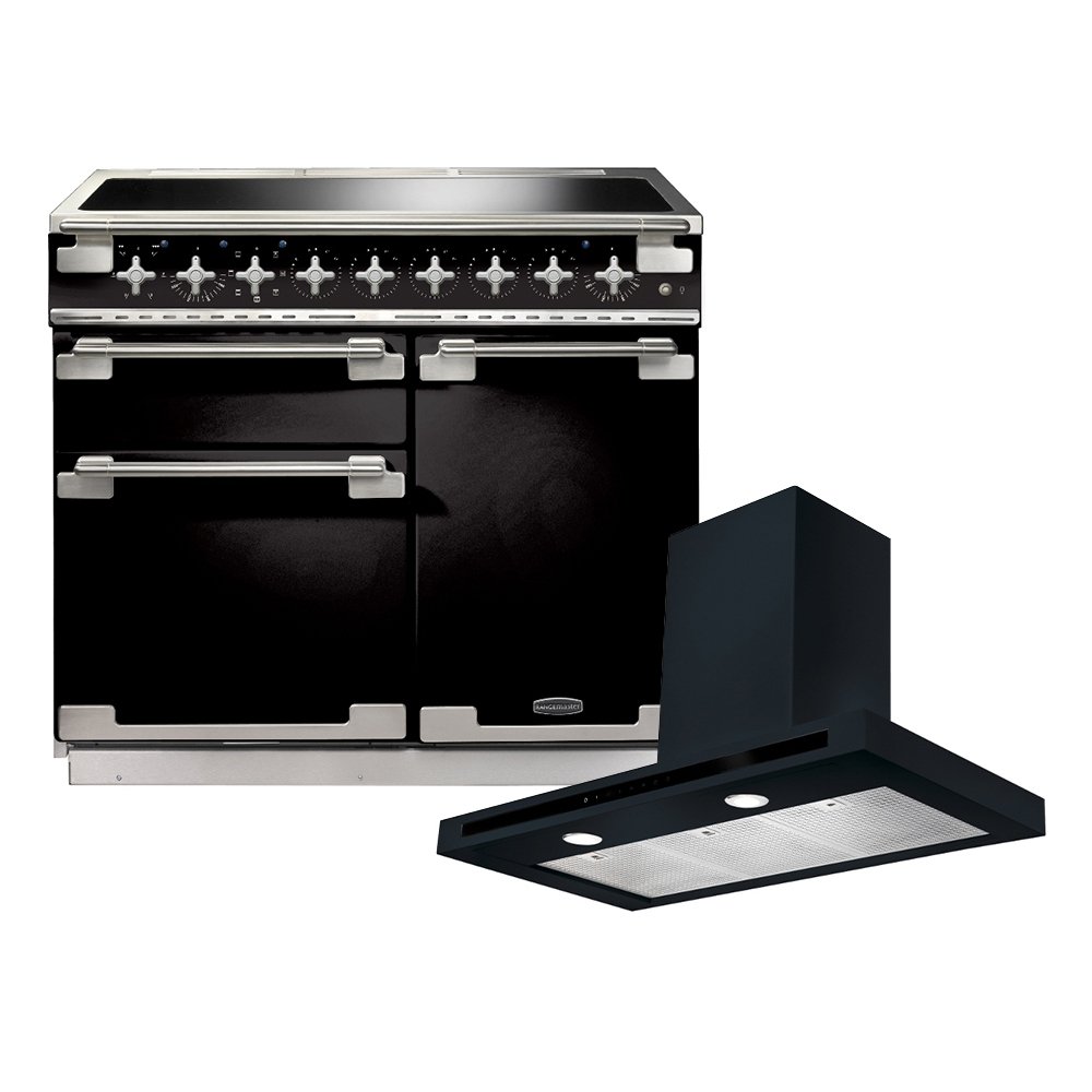 Rangemaster Elise Induction Range Cooker & Hood Pack, A Rated