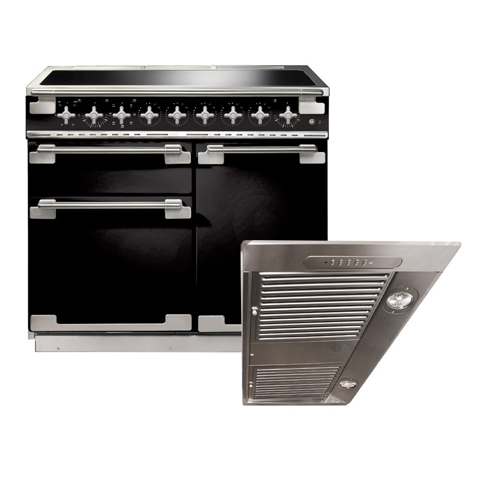 Rangemaster Elise Induction Range Cooker & Hood Pack, A Rated