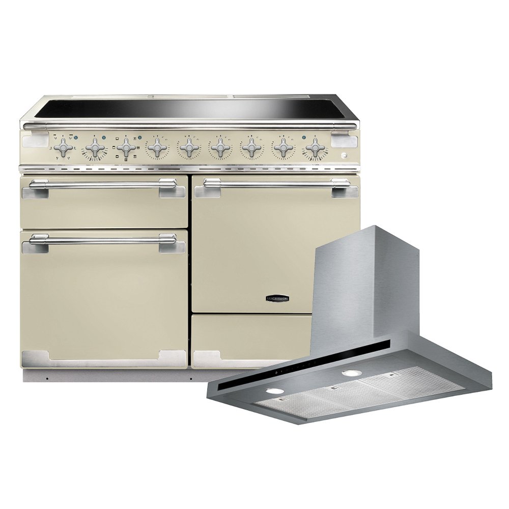 Rangemaster Elise Induction Range Cooker & Hood Pack, A Rated