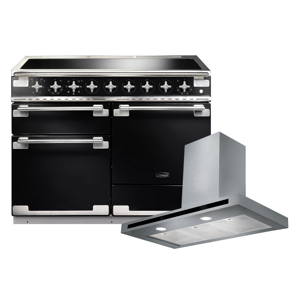 Rangemaster Elise Induction Range Cooker & Hood Pack, A Rated
