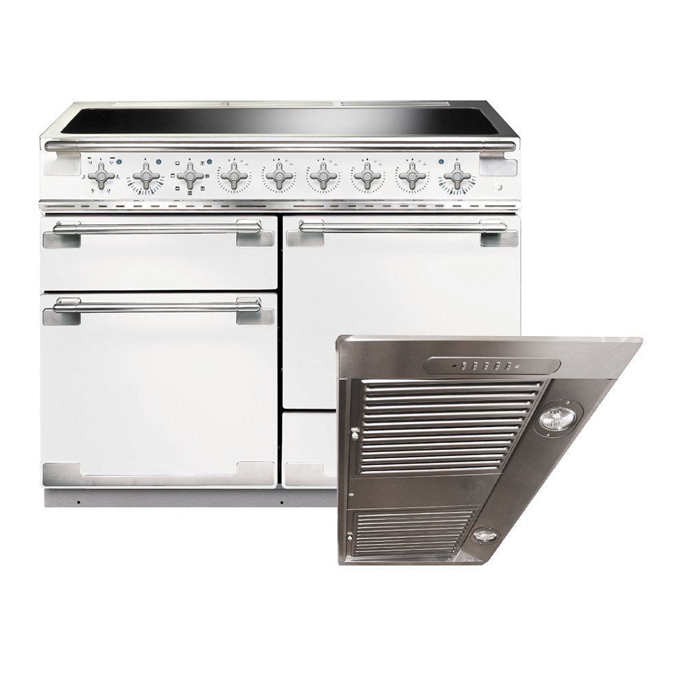 Rangemaster Elise Induction Range Cooker & Hood Pack, A Rated