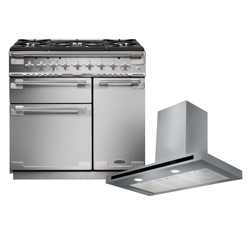 Rangemaster Elise Dual Fuel Range Cooker & Hood Pack