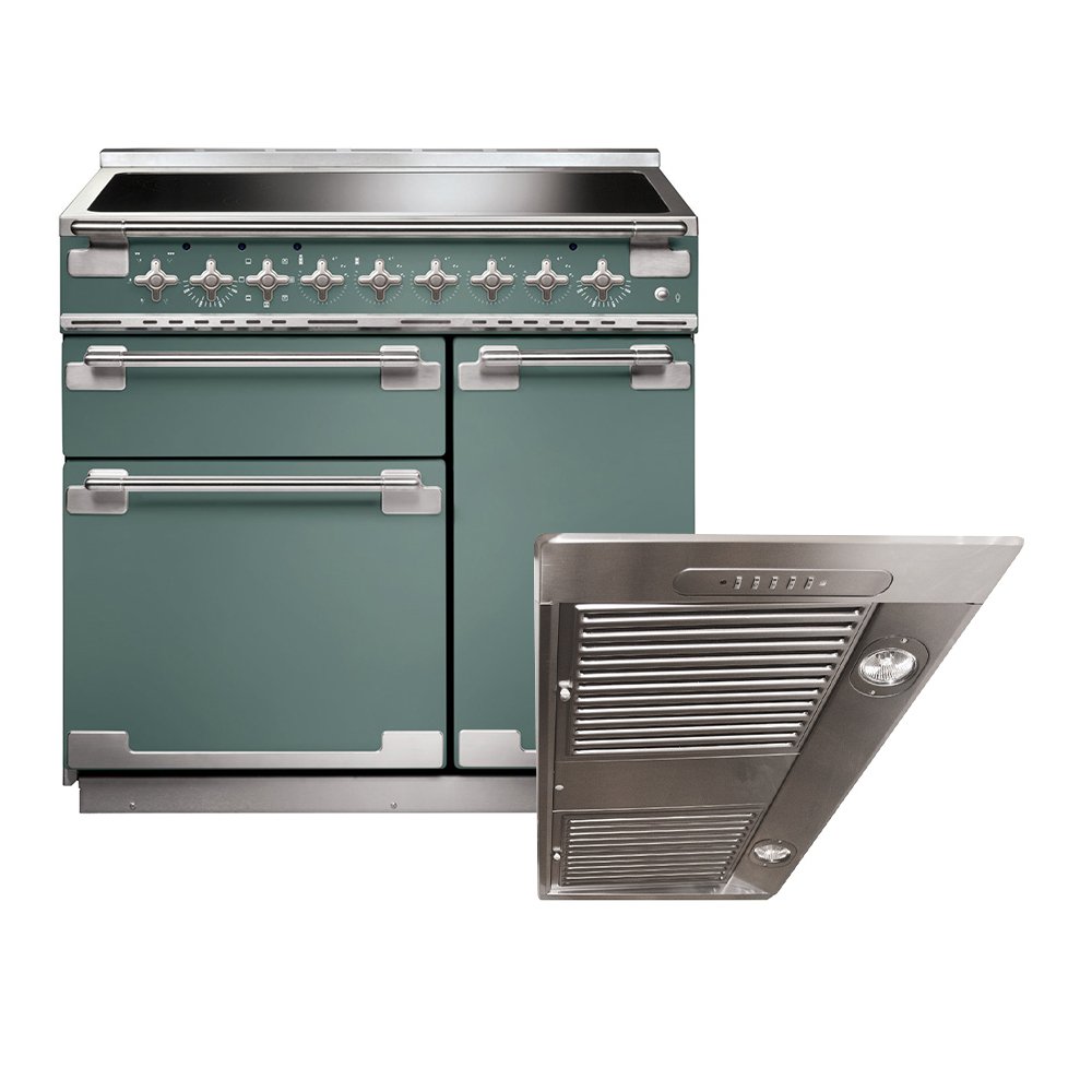 Rangemaster Elise Induction Range Cooker & Hood Pack, A Rated