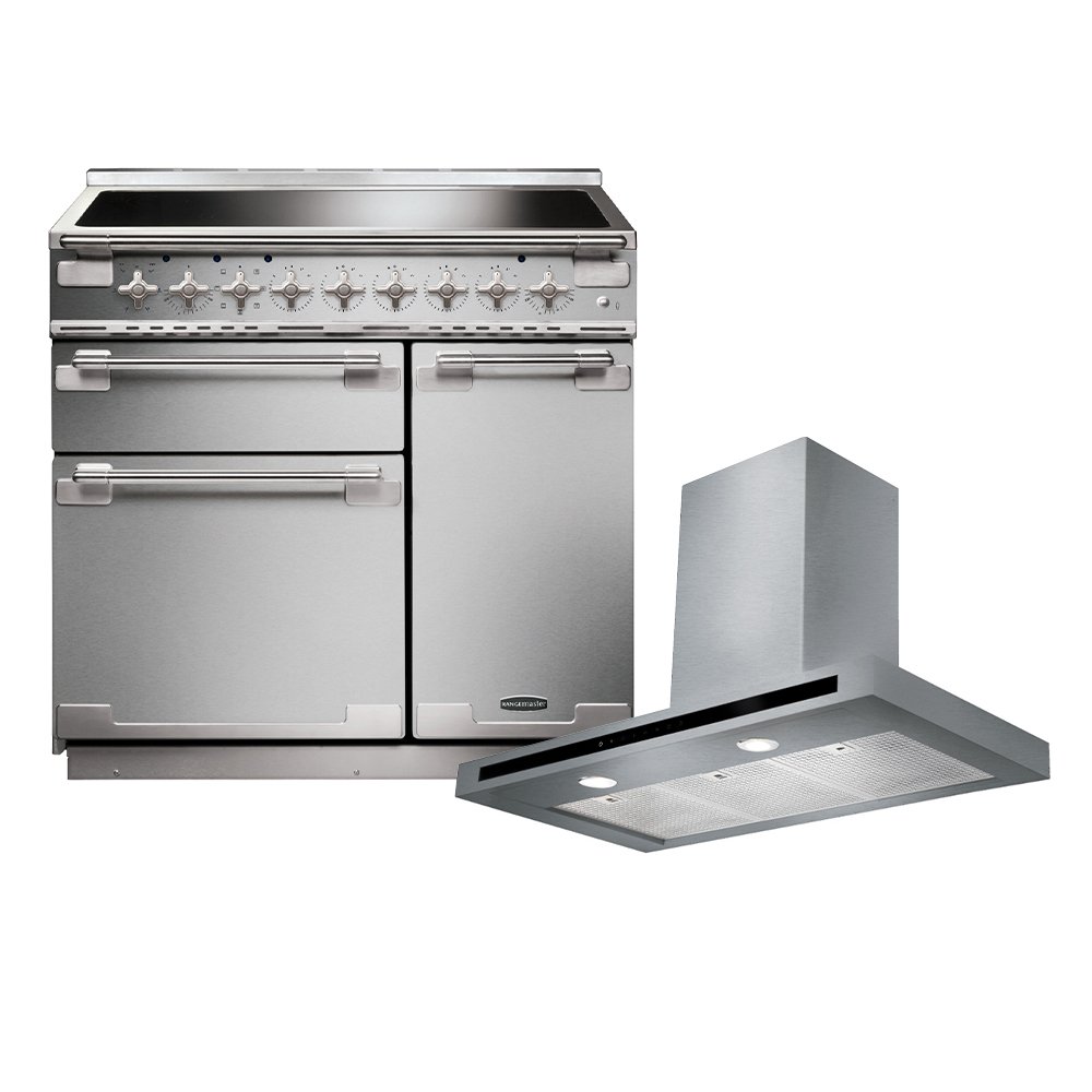 Rangemaster Elise Induction Range Cooker & Hood Pack