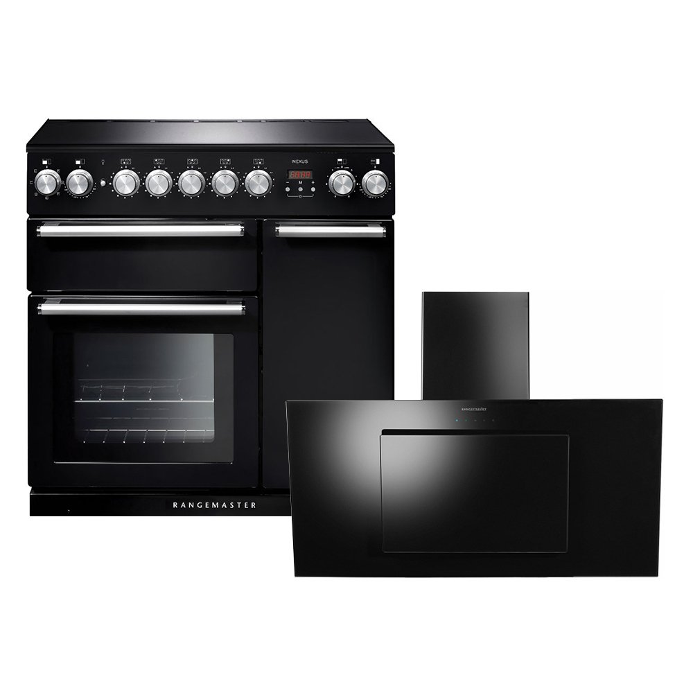 Rangemaster Nexus Induction Range Cooker & Hood Pack, A Rated
