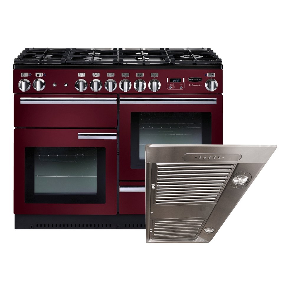 Rangemaster Professional Plus  Gas Range Cooker & Hood Pack
