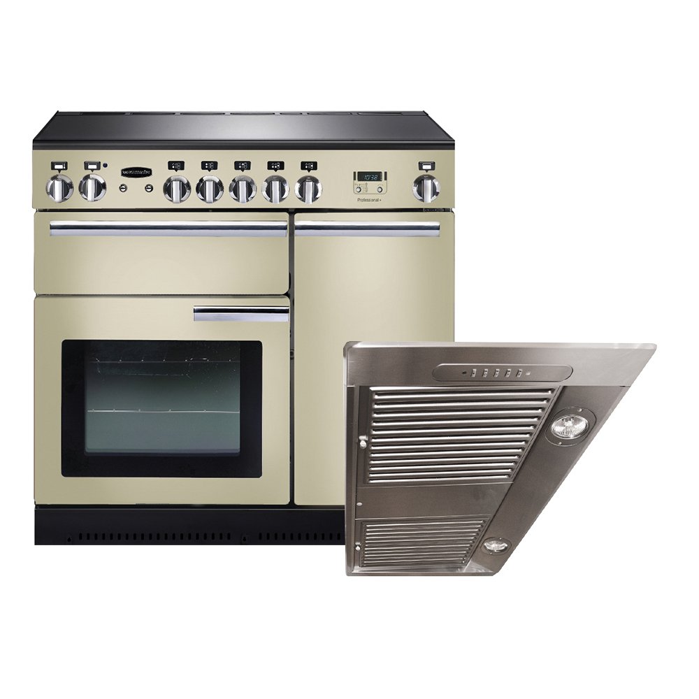 Rangemaster Professional Plus  Ceramic Range Cooker & Hood Pack