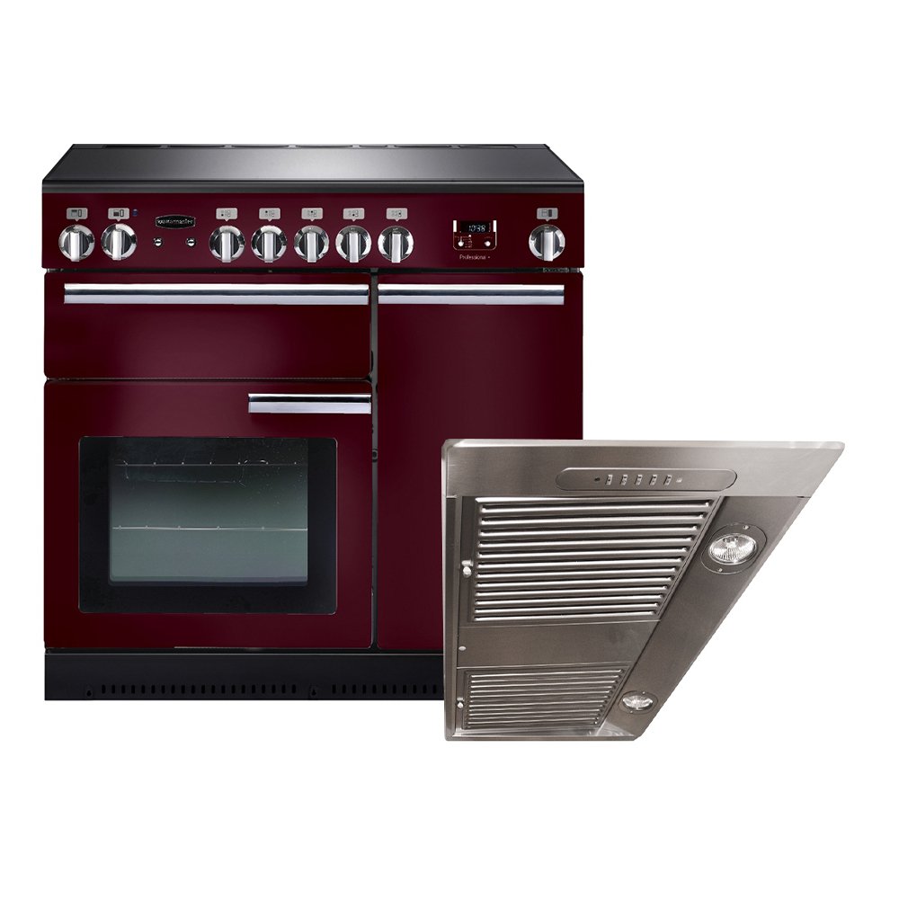 Rangemaster Professional Plus  Ceramic Range Cooker & Hood Pack