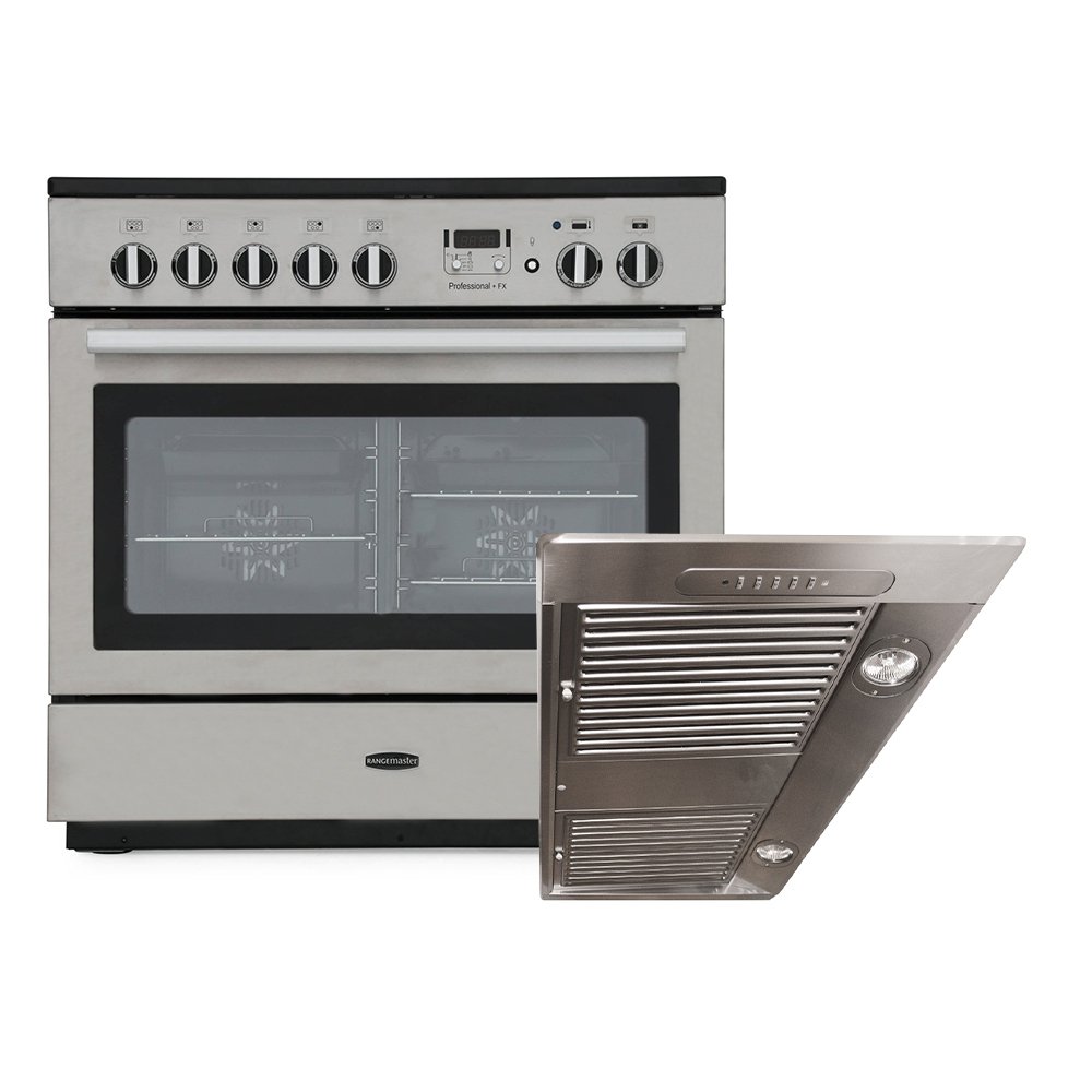 Rangemaster Professional Plus FX Induction Range Cooker & Hood Pack