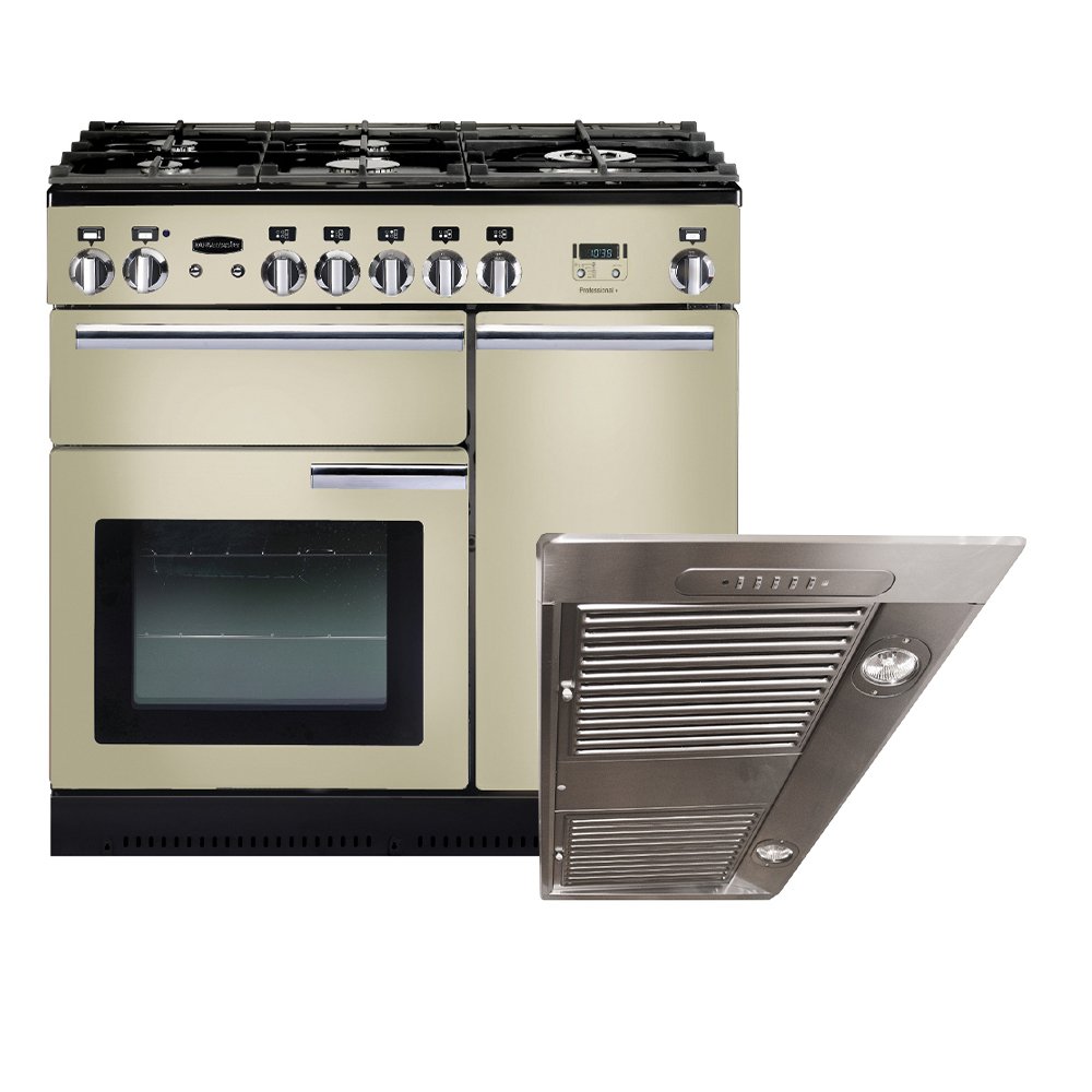 Rangemaster Professional Plus  Gas Range Cooker & Hood Pack