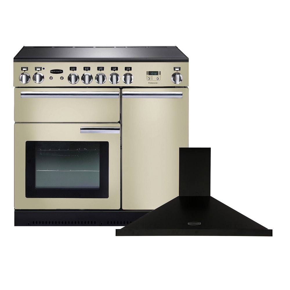 Rangemaster Professional Plus Ceramic Range Cooker & Hood Pack