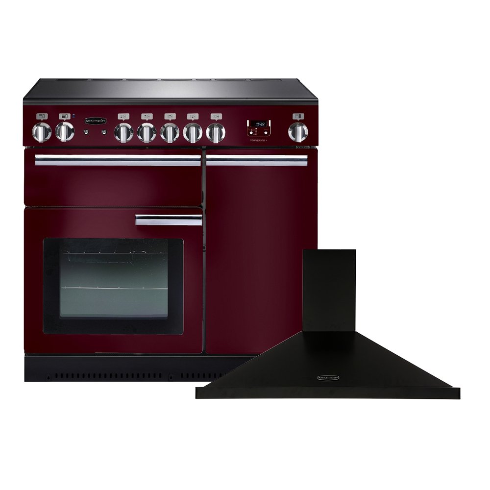 Rangemaster Professional Plus Ceramic Range Cooker & Hood Pack