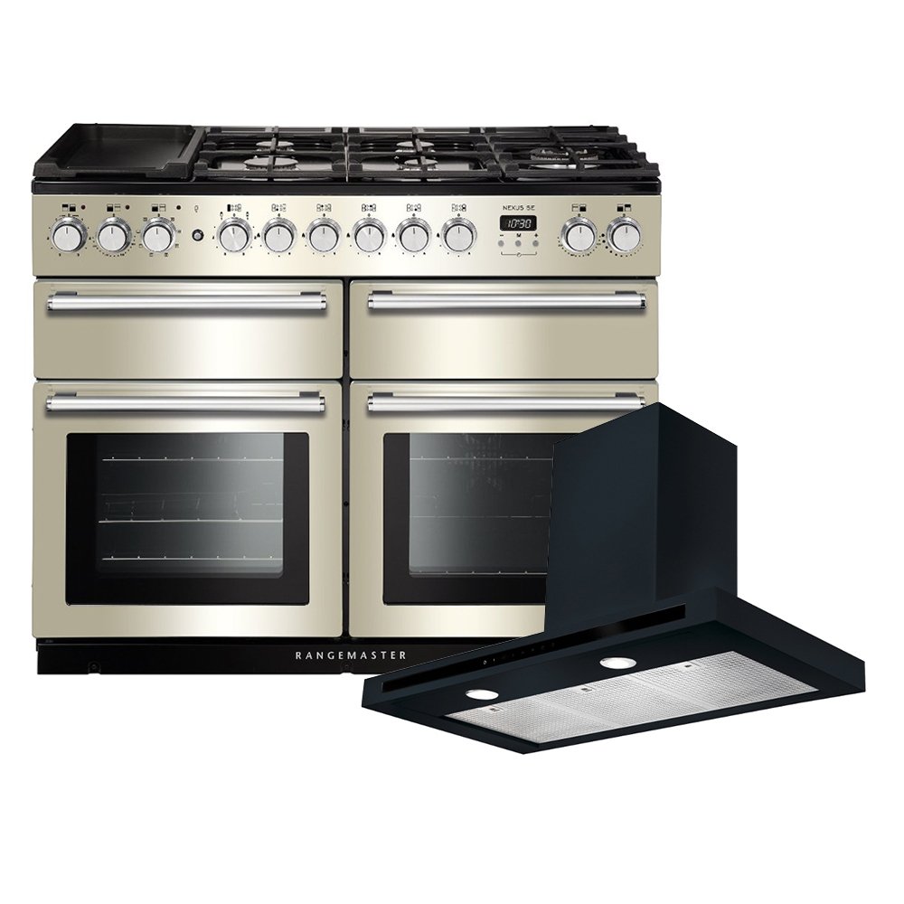 Rangemaster Nexus SE Dual Fuel Range Cooker & Hood Pack