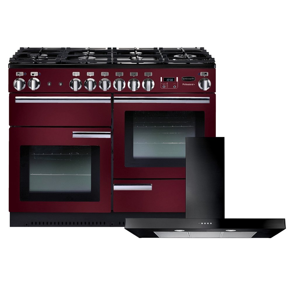 Rangemaster Professional Plus Gas Range Cooker & Hood Pack