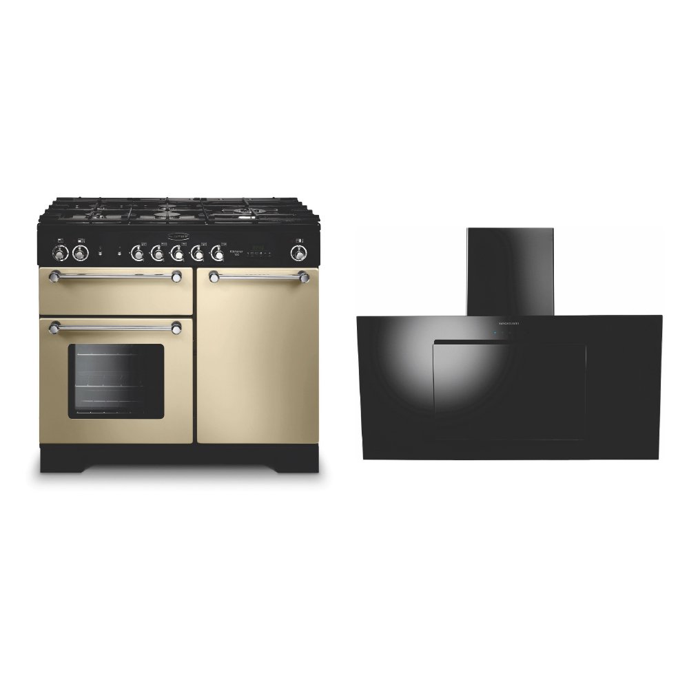 Rangemaster Kitchener Gas Range Cooker & Hood Pack