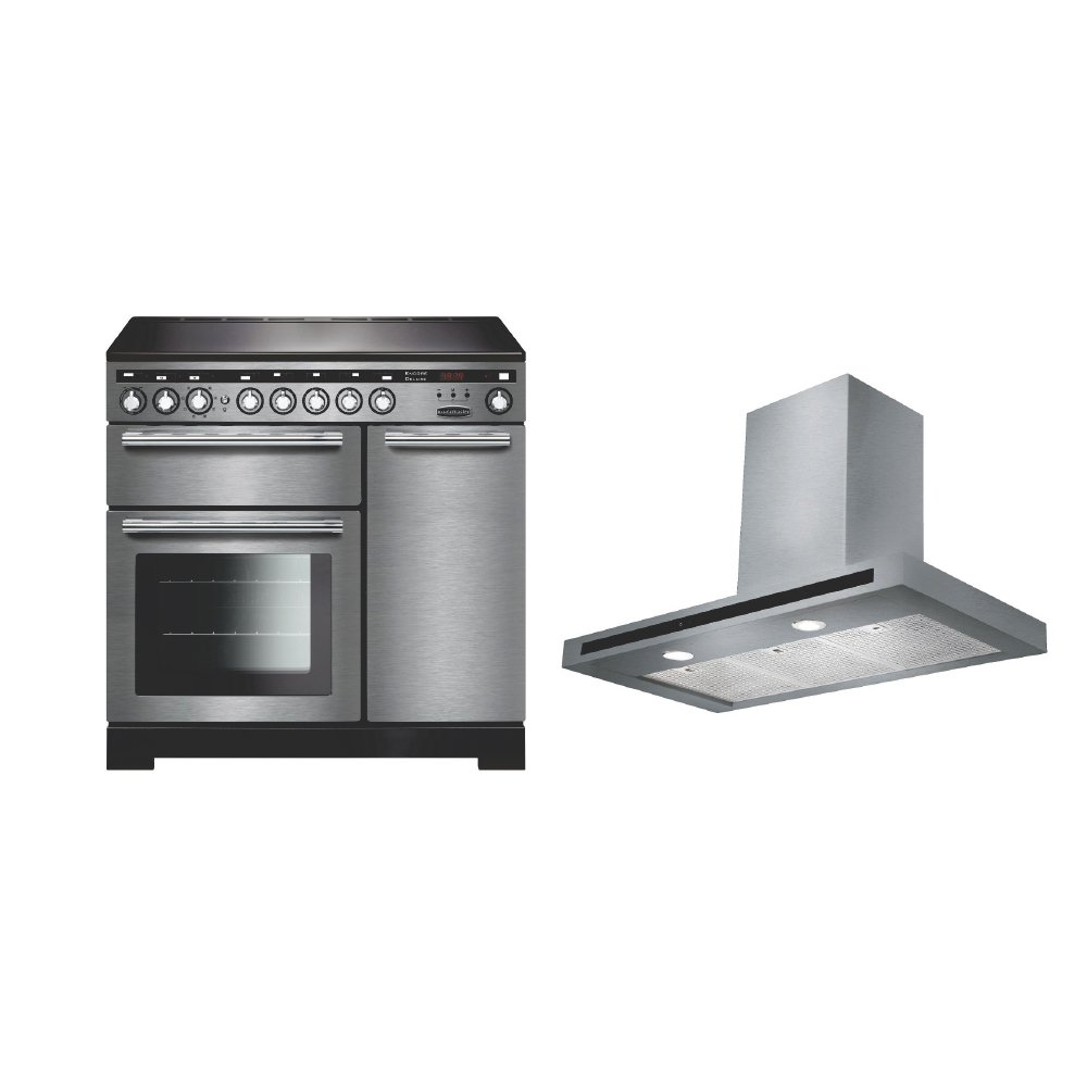 Rangemaster Encore Deluxe Induction Range Cooker & Hood Pack