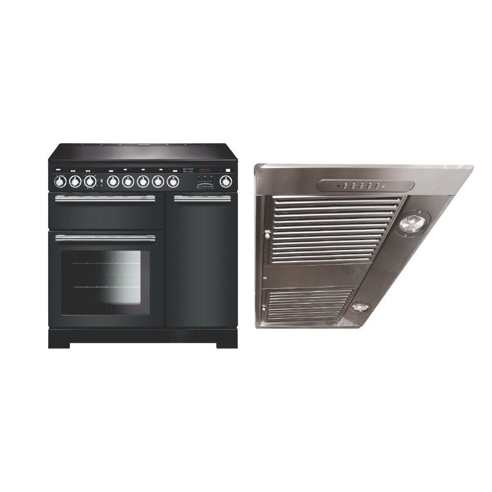 Rangemaster Encore Deluxe Induction Range Cooker & Hood Pack