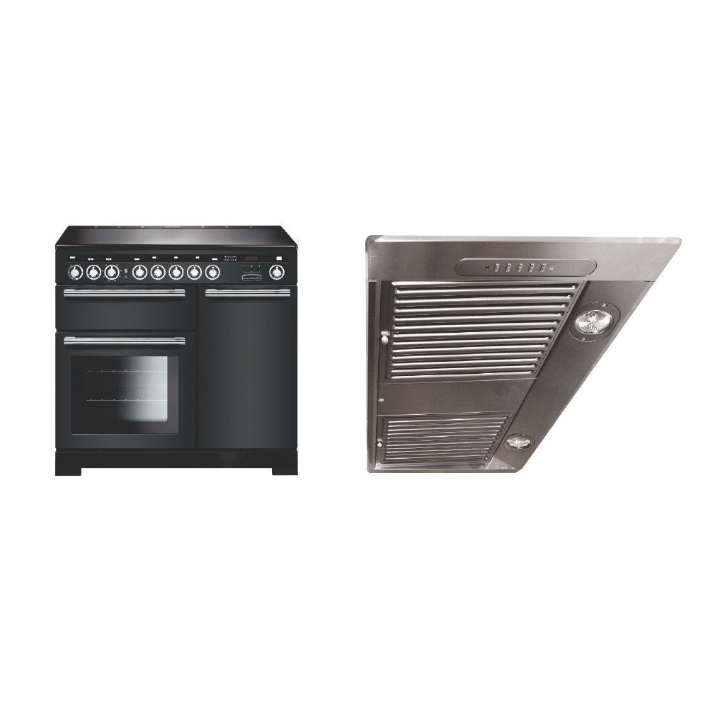 Rangemaster Encore Deluxe Induction Range Cooker & Hood Pack