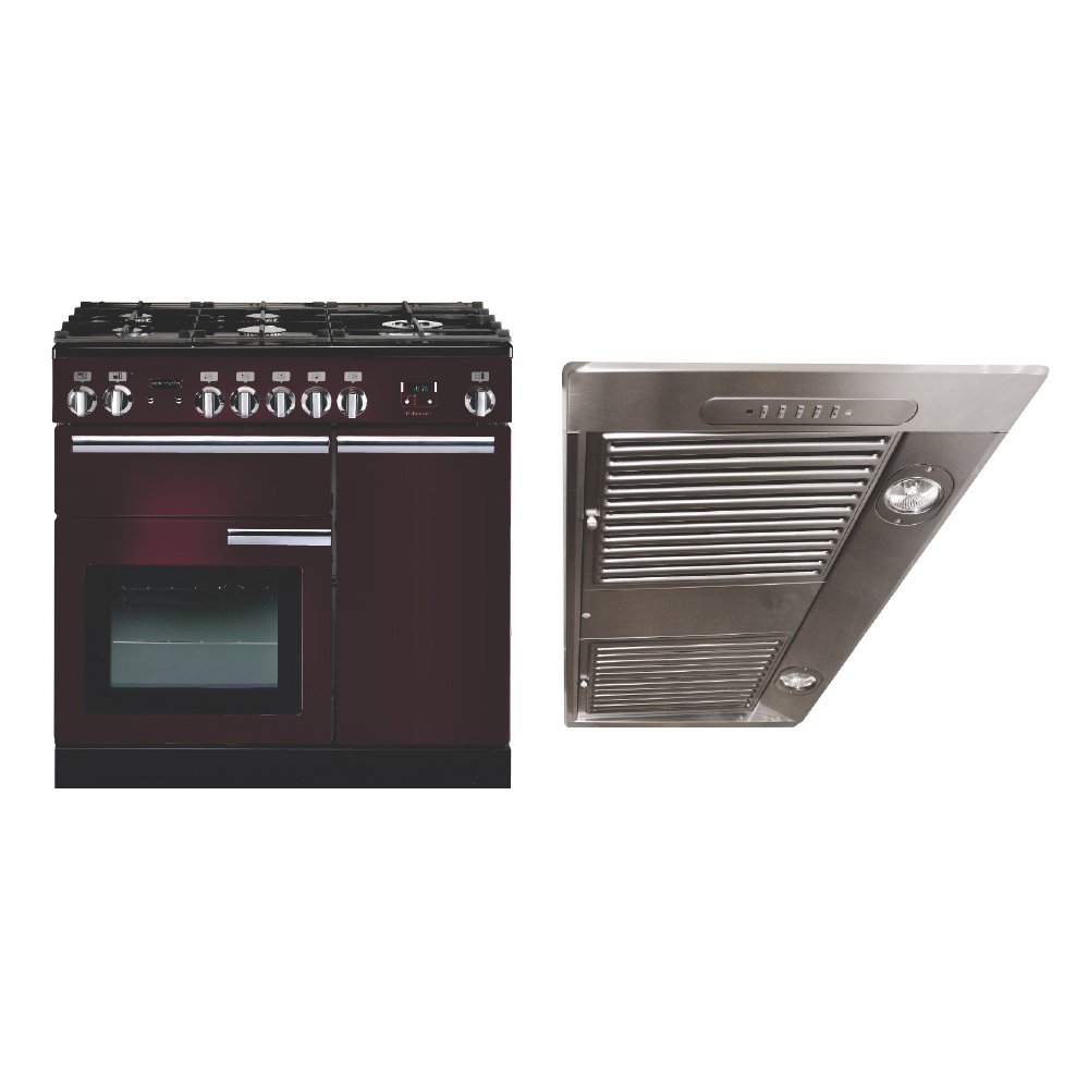 Rangemaster Professional Plus Dual Fuel Range Cooker & Hood Pack