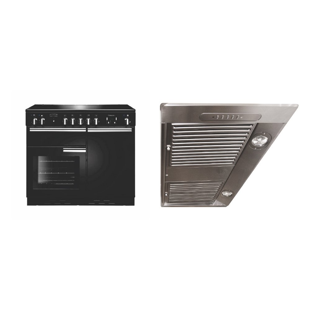 Rangemaster Professional Plus Induction Range Cooker & Hood Pack
