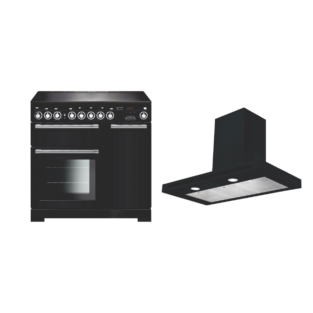 Rangemaster Encore Deluxe Induction Range Cooker & Hood Pack