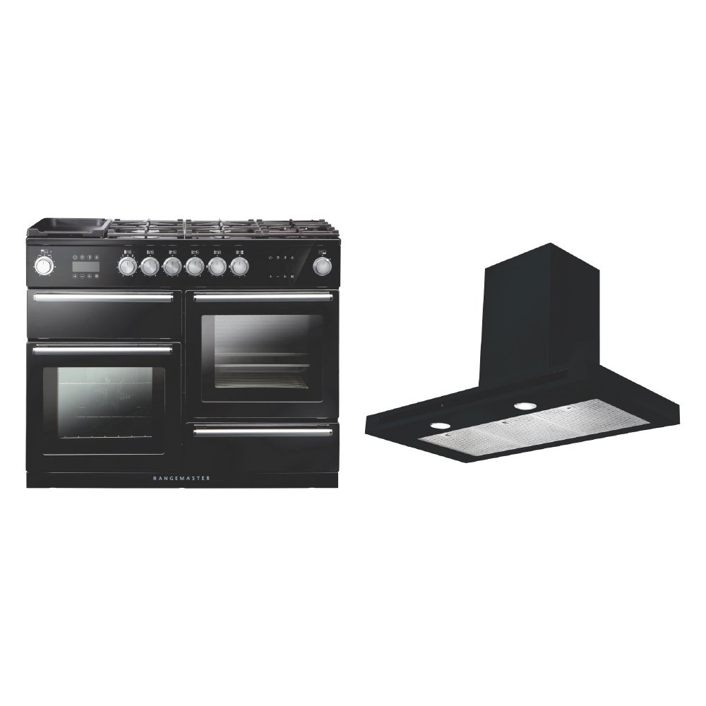 Rangemaster Nexus Dual Fuel Range Cooker & Hood Pack