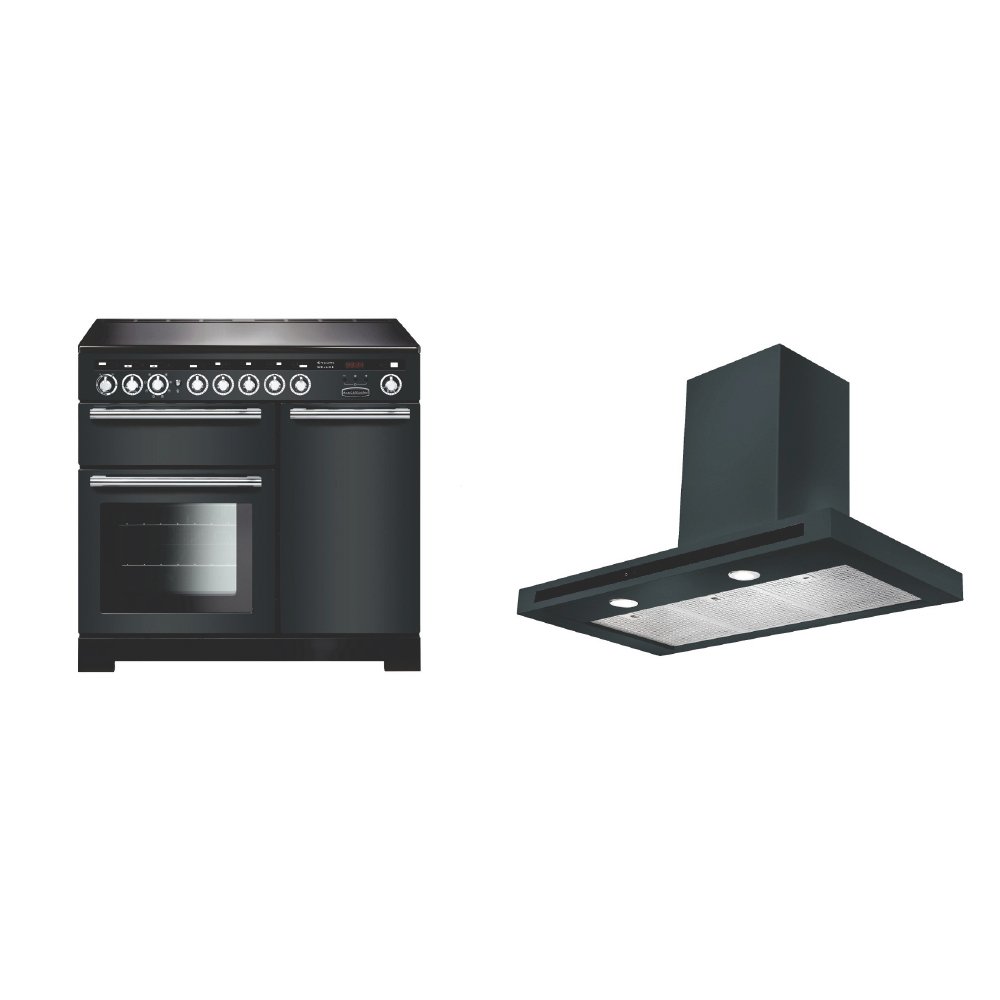Rangemaster Encore Deluxe Induction Range Cooker & Hood Pack