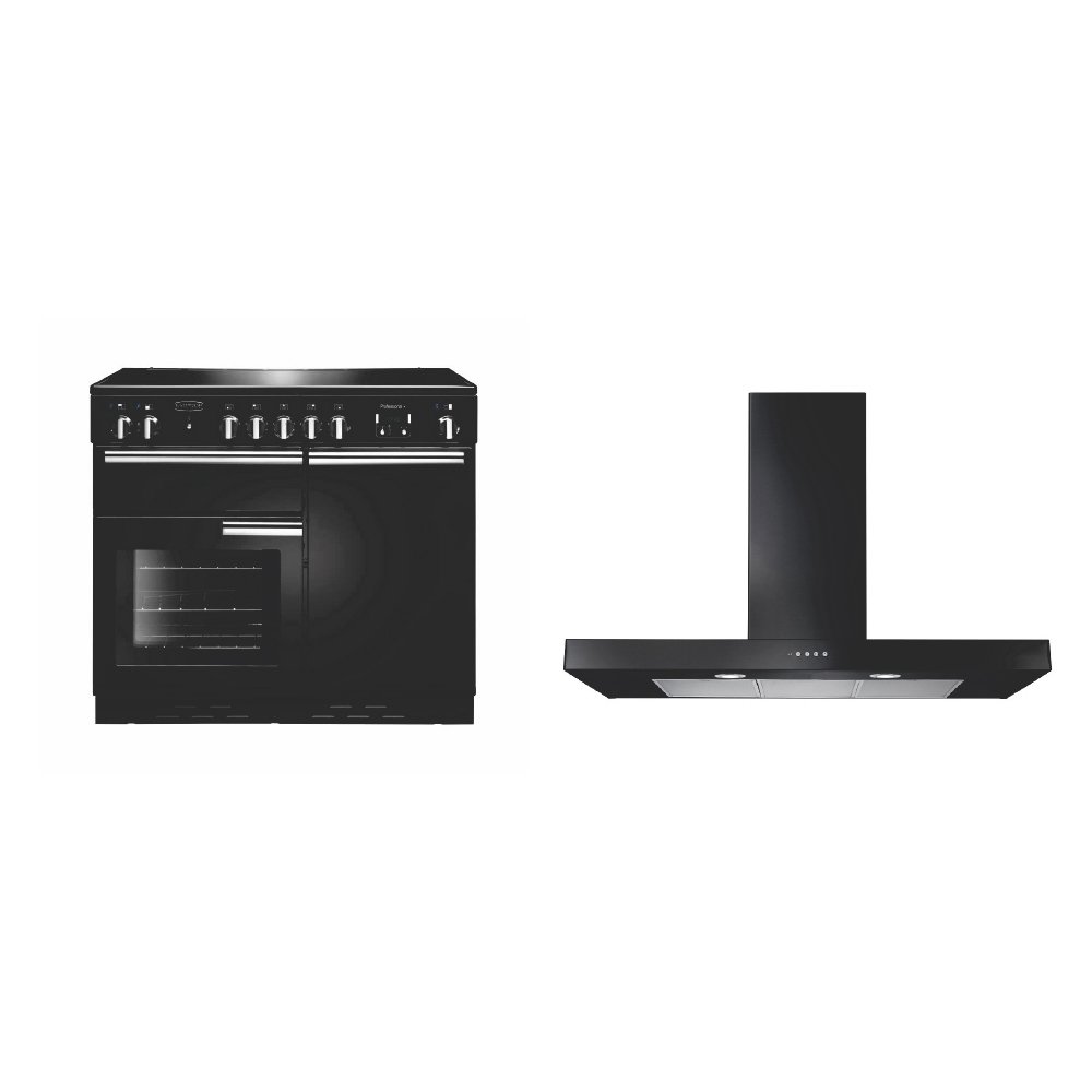 Rangemaster Professional Plus Induction Range Cooker & Hood Pack