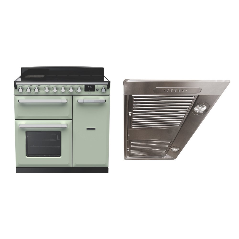 Rangemaster Estel Deluxe Induction Range Cooker & Hood Pack