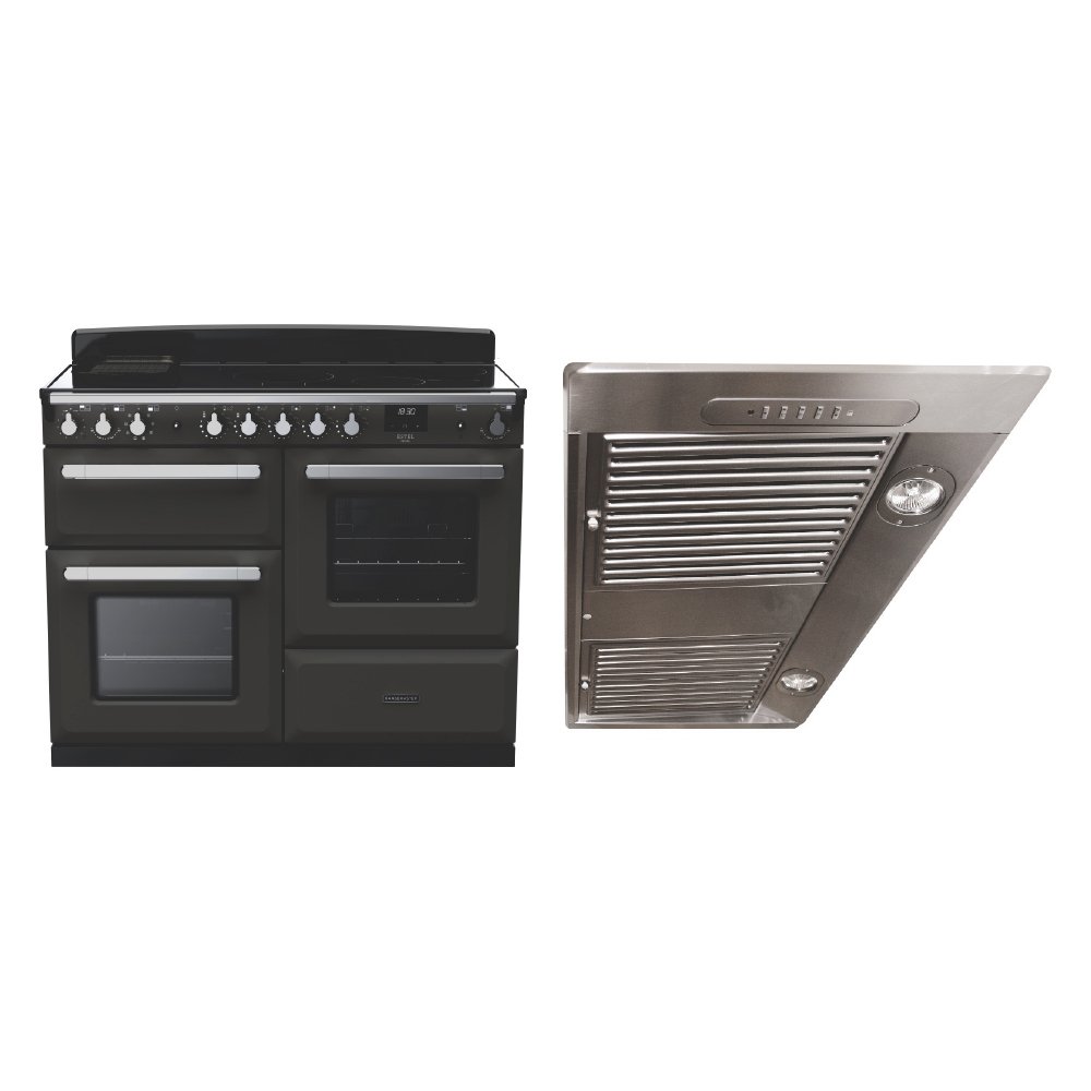 Rangemaster Estel Deluxe Induction Range Cooker & Hood Pack