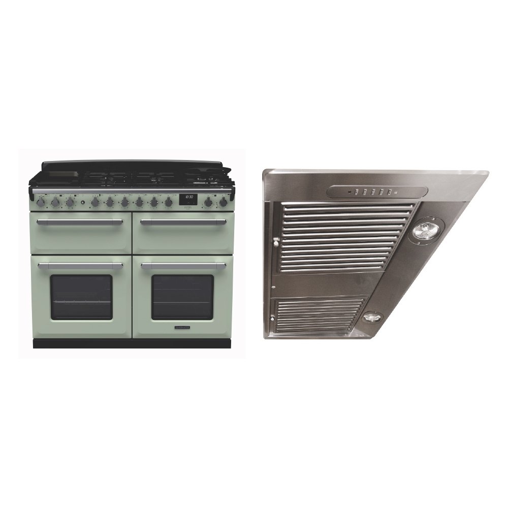 Rangemaster Estel Deluxe Dual Fuel Range Cooker & Hood Pack