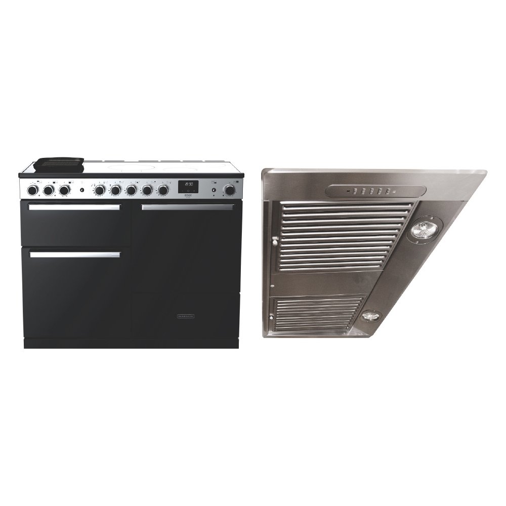 Rangemaster Edge Deluxe Induction Range Cooker & Hood Pack