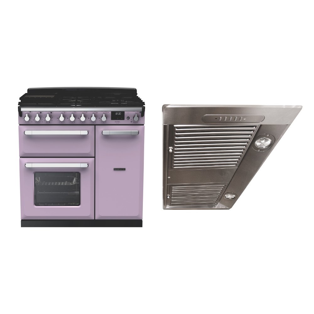 Rangemaster Estel Deluxe Dual Fuel Range Cooker & Hood Pack