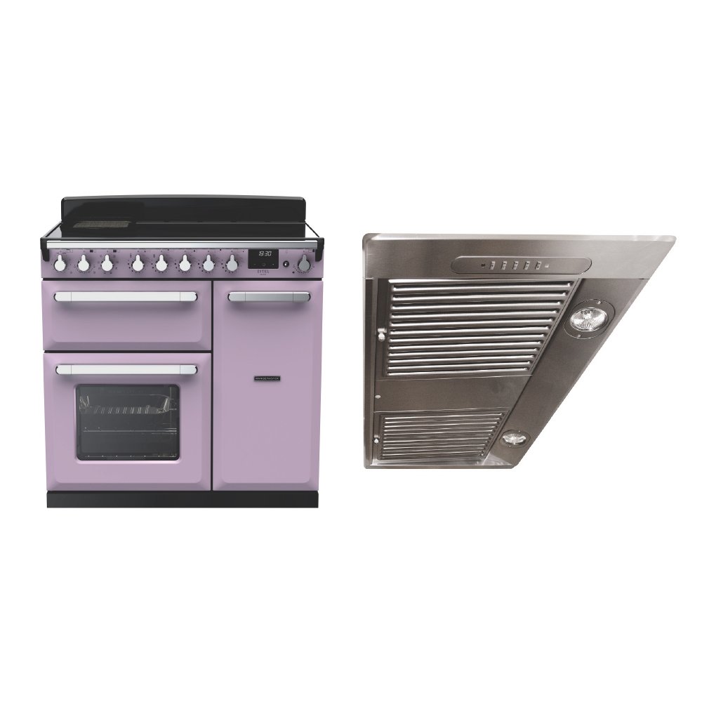 Rangemaster Estel Deluxe Induction Range Cooker & Hood Pack