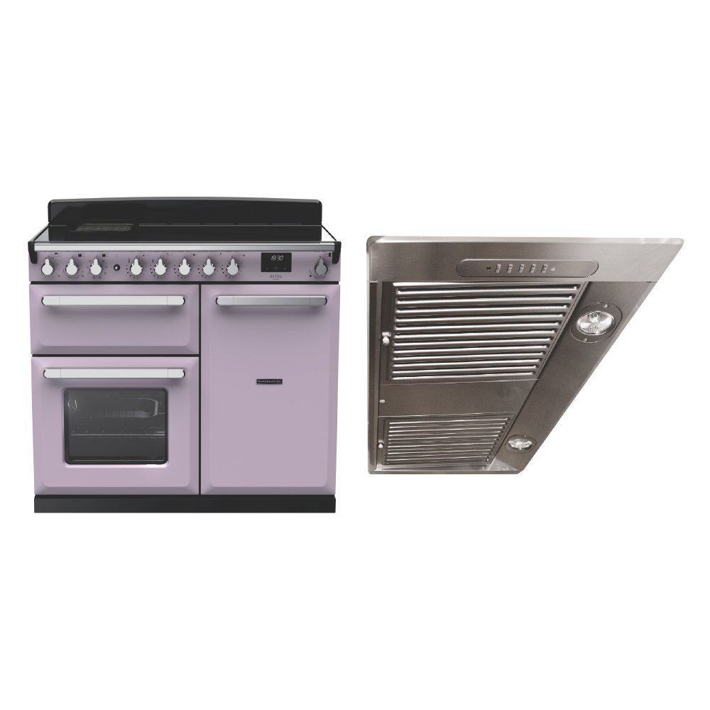 Rangemaster Estel Deluxe Induction Range Cooker & Hood Pack