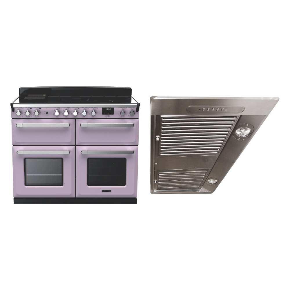 Rangemaster Estel Deluxe Induction Range Cooker & Hood Pack