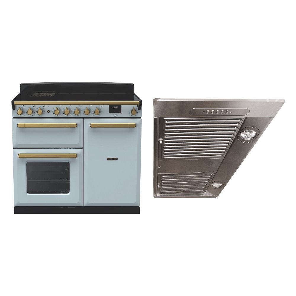 Rangemaster Estel Deluxe Induction Range Cooker & Hood Pack
