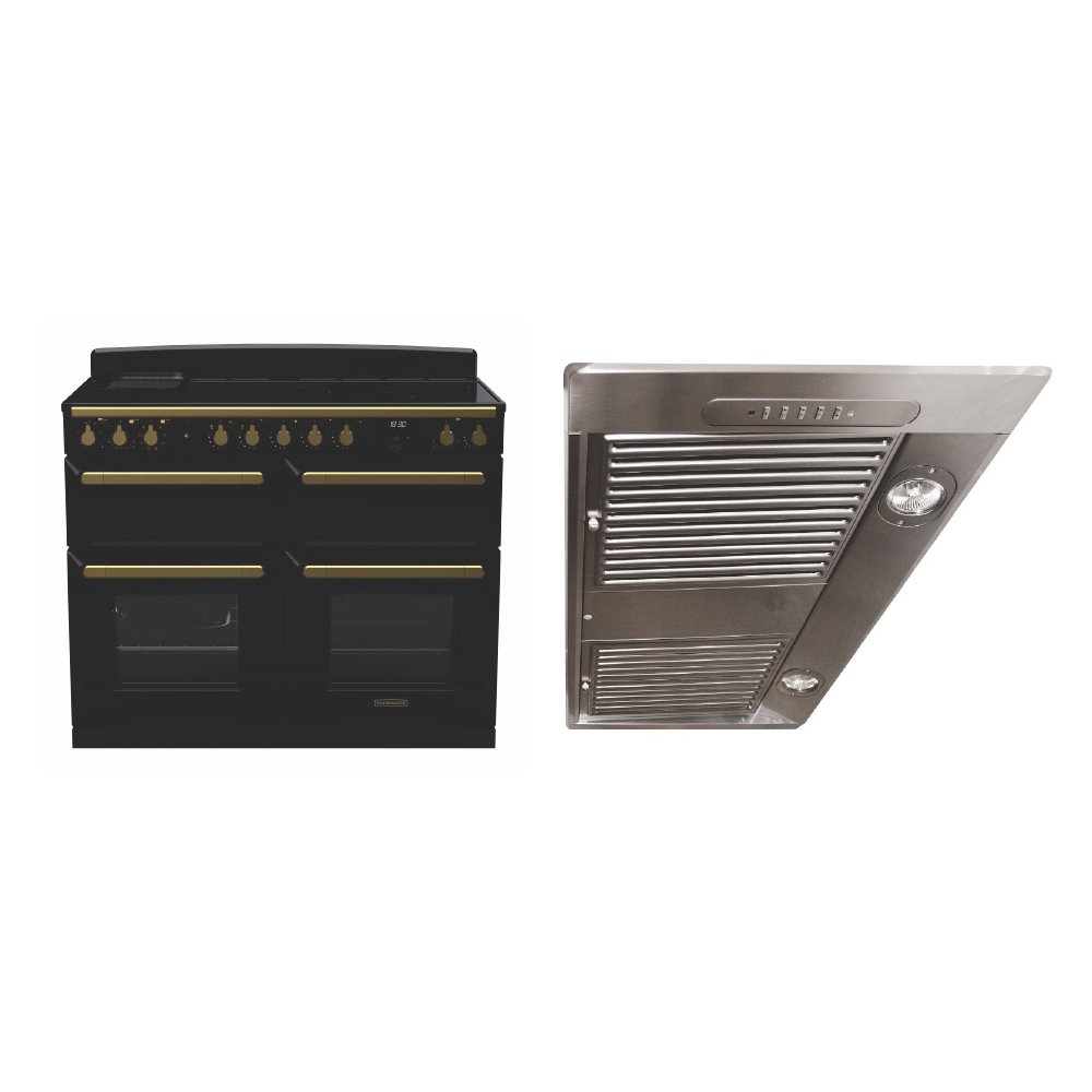 Rangemaster Estel Deluxe Induction Range Cooker & Hood Pack