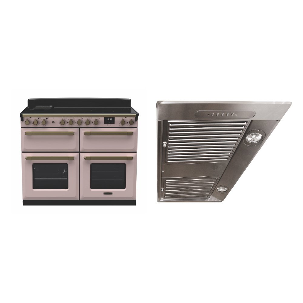 Rangemaster Estel Deluxe Induction Range Cooker & Hood Pack