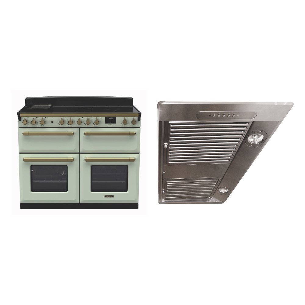 Rangemaster Estel Deluxe Induction Range Cooker & Hood Pack